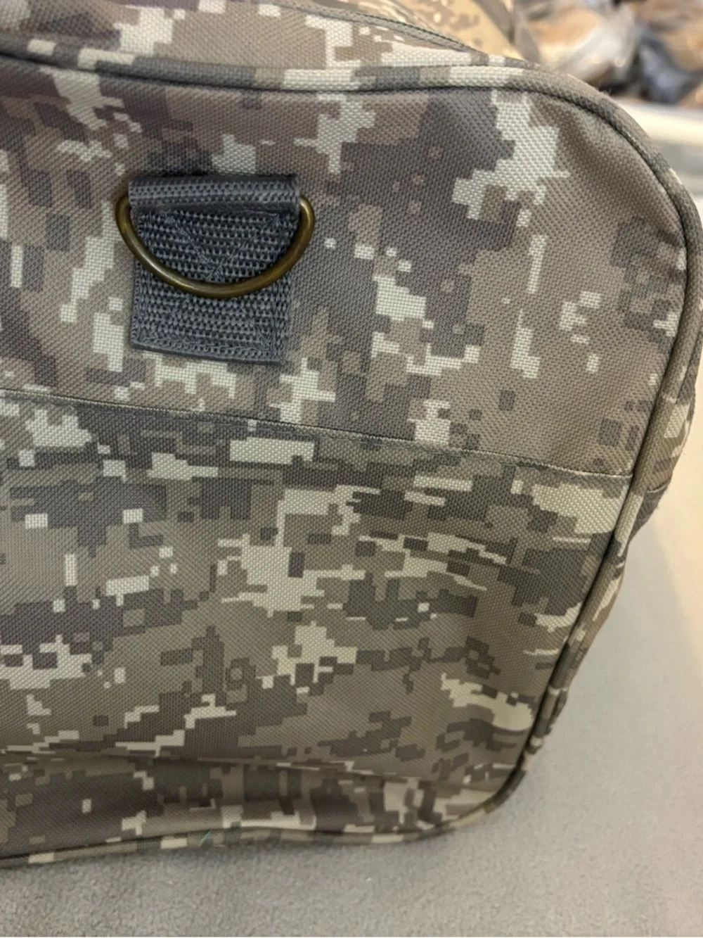 NRA Digital Camo Duffle Bag Tactical Gym Travel Hunting Multi Pocket
